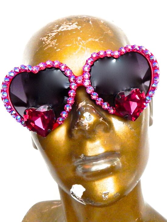 GASOLINE GLAMOUR RUE ROMANCE RED MOXIE LOLITA GLASSES main image 6